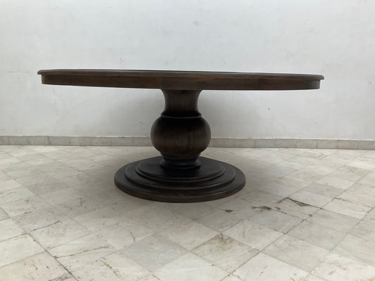 Brookside - 72 Round Dining Table - Cocoa Brown