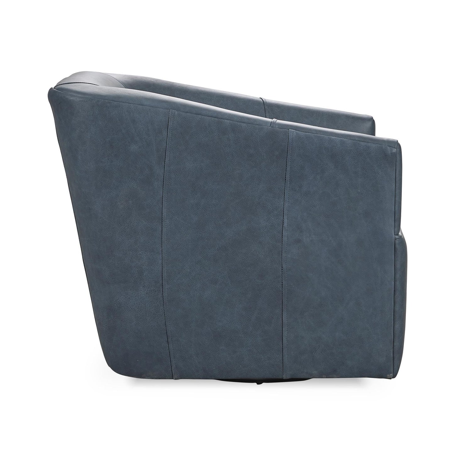 Vernon - Top Grain Leather Swivel Chair El Paso