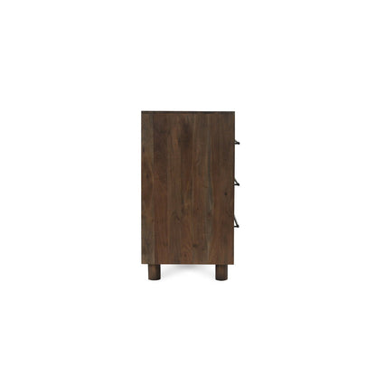 Jaxon - Wood 9 Drawer Dresser - Cocoa Brown