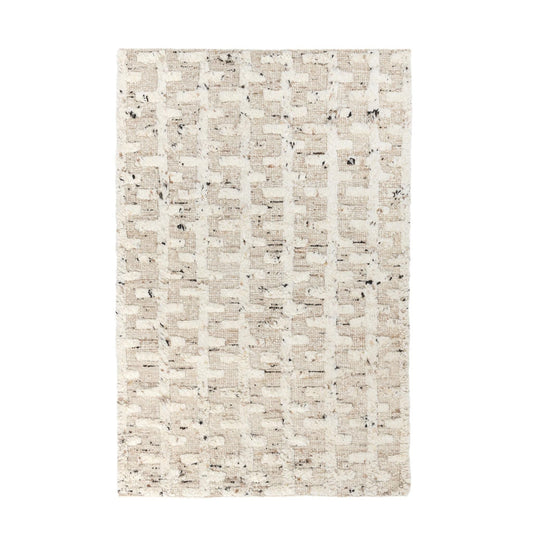 Radiant Oasis - 1' x 1' Swatch Kapala Rug - Ivory/Natural