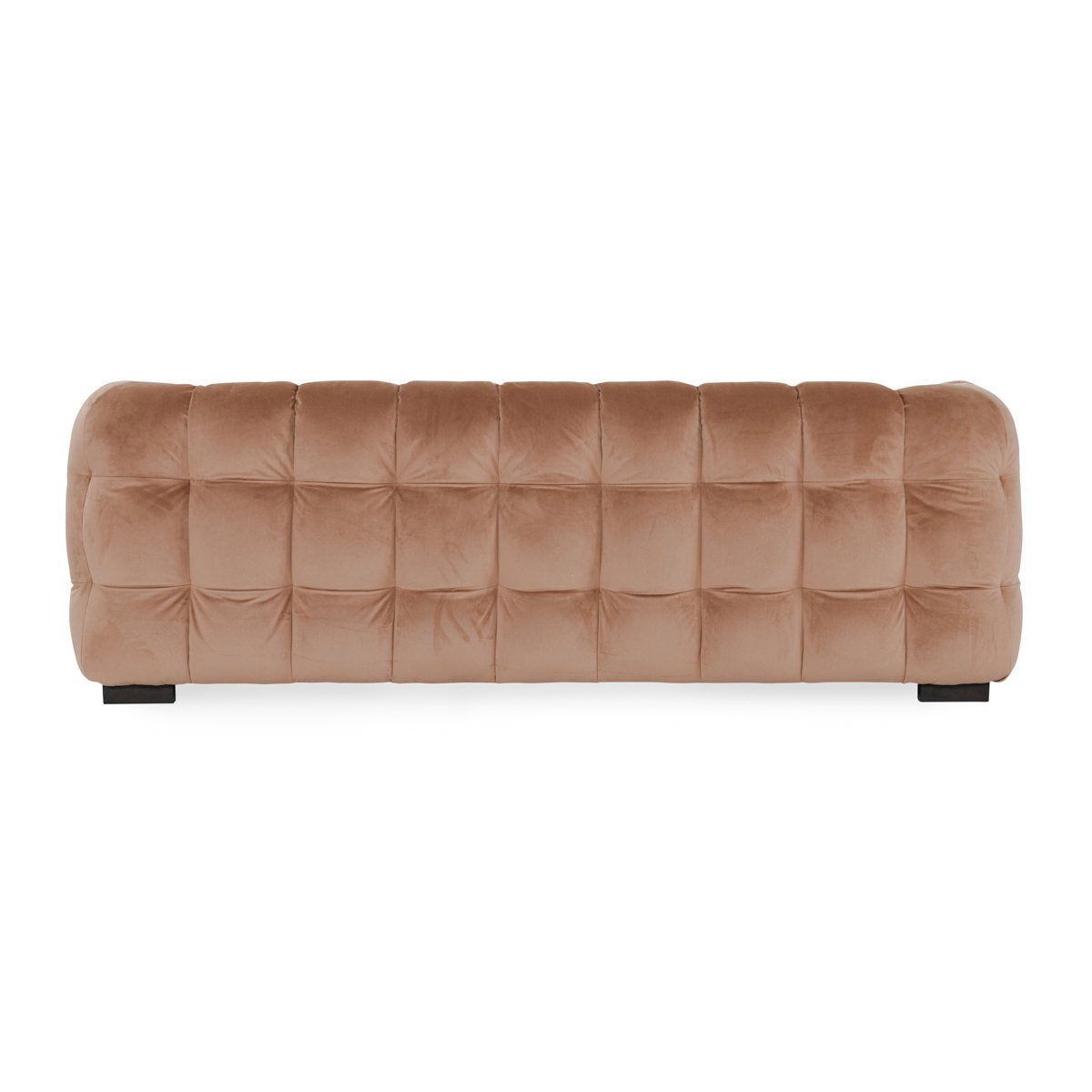 Petra - Velvet Sofa - Brown