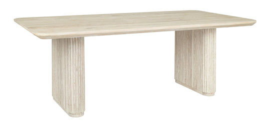 Vander - Oak Wood 84 Dining Table