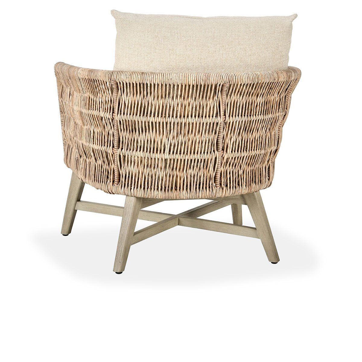 Collins - Outdoor Accent Chair - Natural/Sand