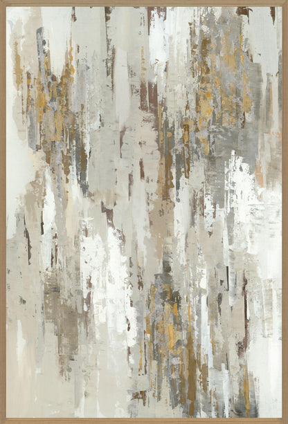 Glow - 48 x 72 River Painting By Buddy Whitlock - Gold
