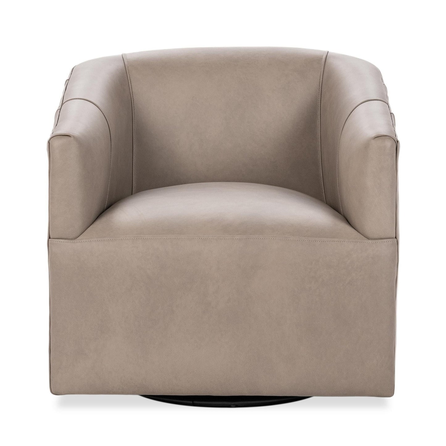 Vernon - Top Grain Leather Swivel Chair El Paso