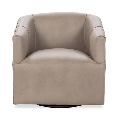 Vernon - Top Grain Leather Swivel Chair El Paso