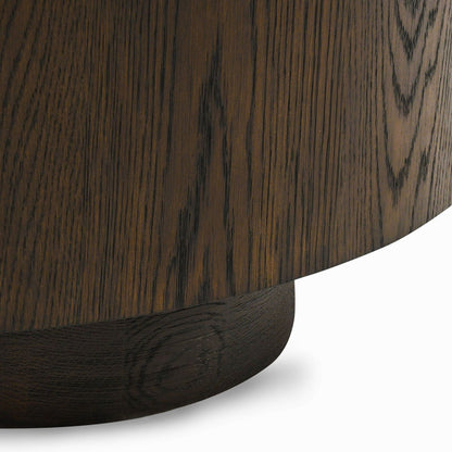 Runa - Oak Veneer Coffee Table - Coffee Brown