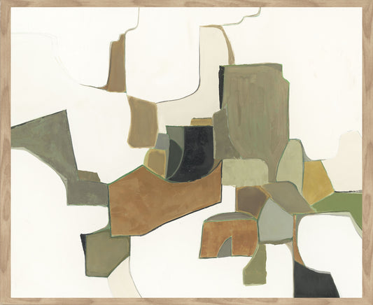 Walton - 48 x 72 Painting By Buddy Whitlock - Green / White